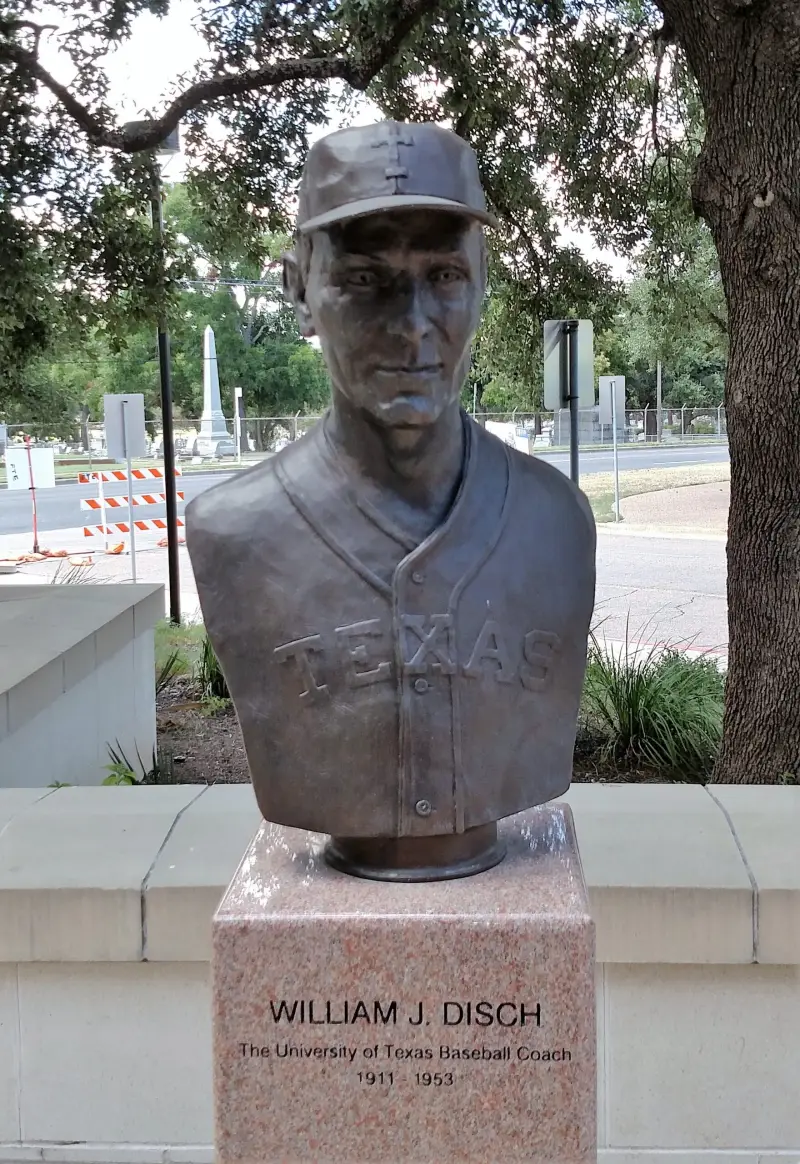 Coach Billy Disch — Texas baseball, 1911-1939